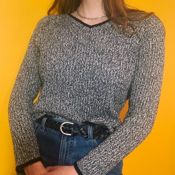 Carolyn Taylor Essentials '90s Heathered Sweater - Picture 1 of 5